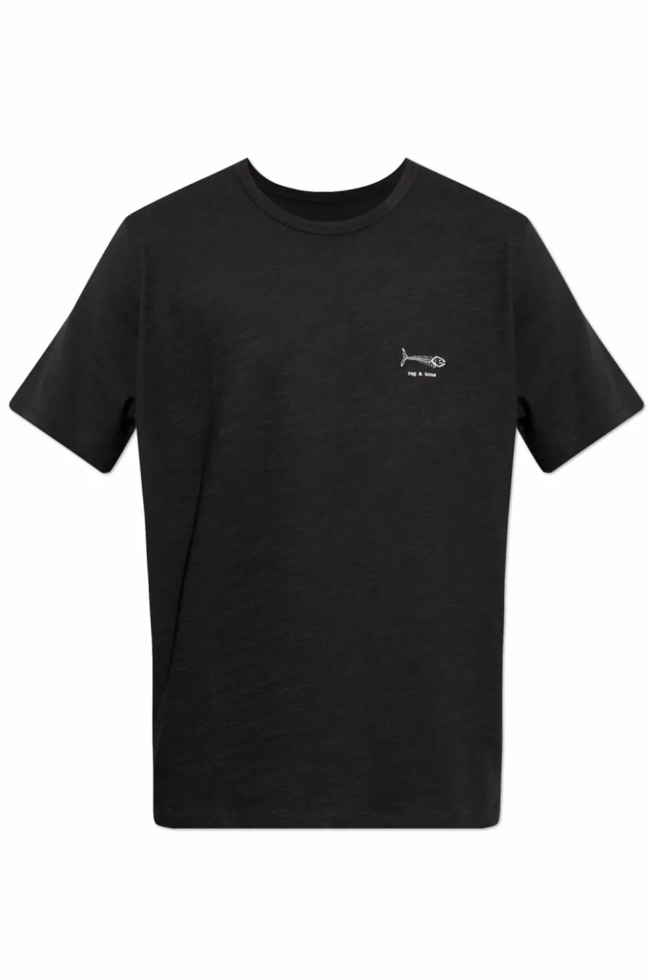 Rag & Bone BLACK T-shirt with logo