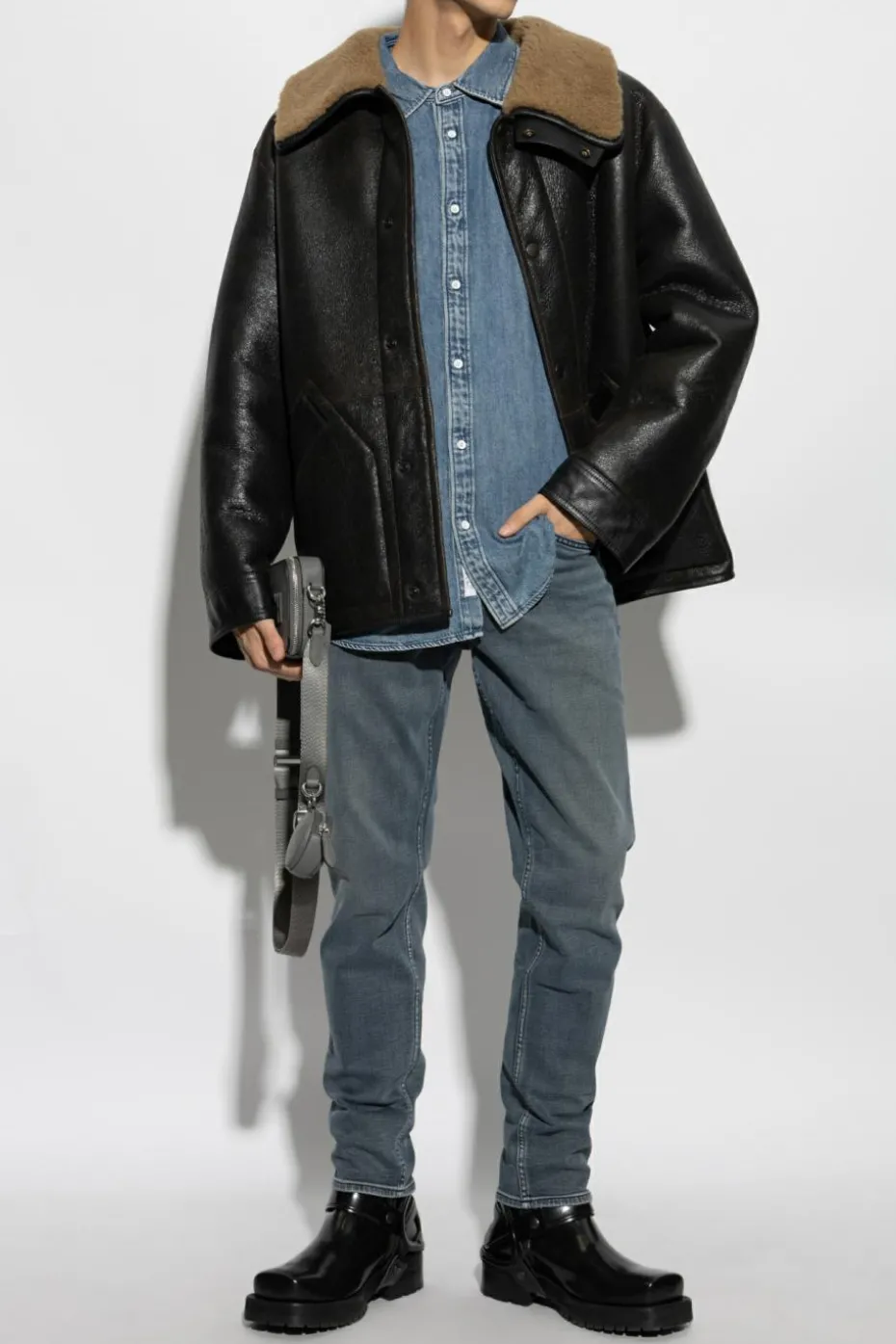 Rag & Bone BLUE Denim shirt Corbin