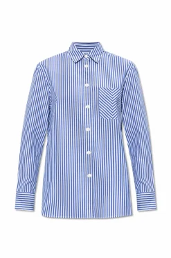 Rag & Bone BLUE Striped shirt