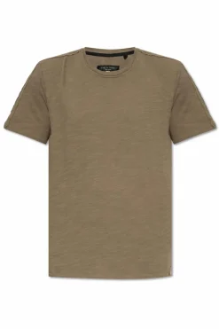 Rag & Bone BROWN T-shirt FlamÄ