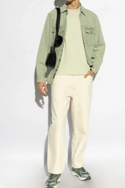Rag & Bone cream Baggy Jeans