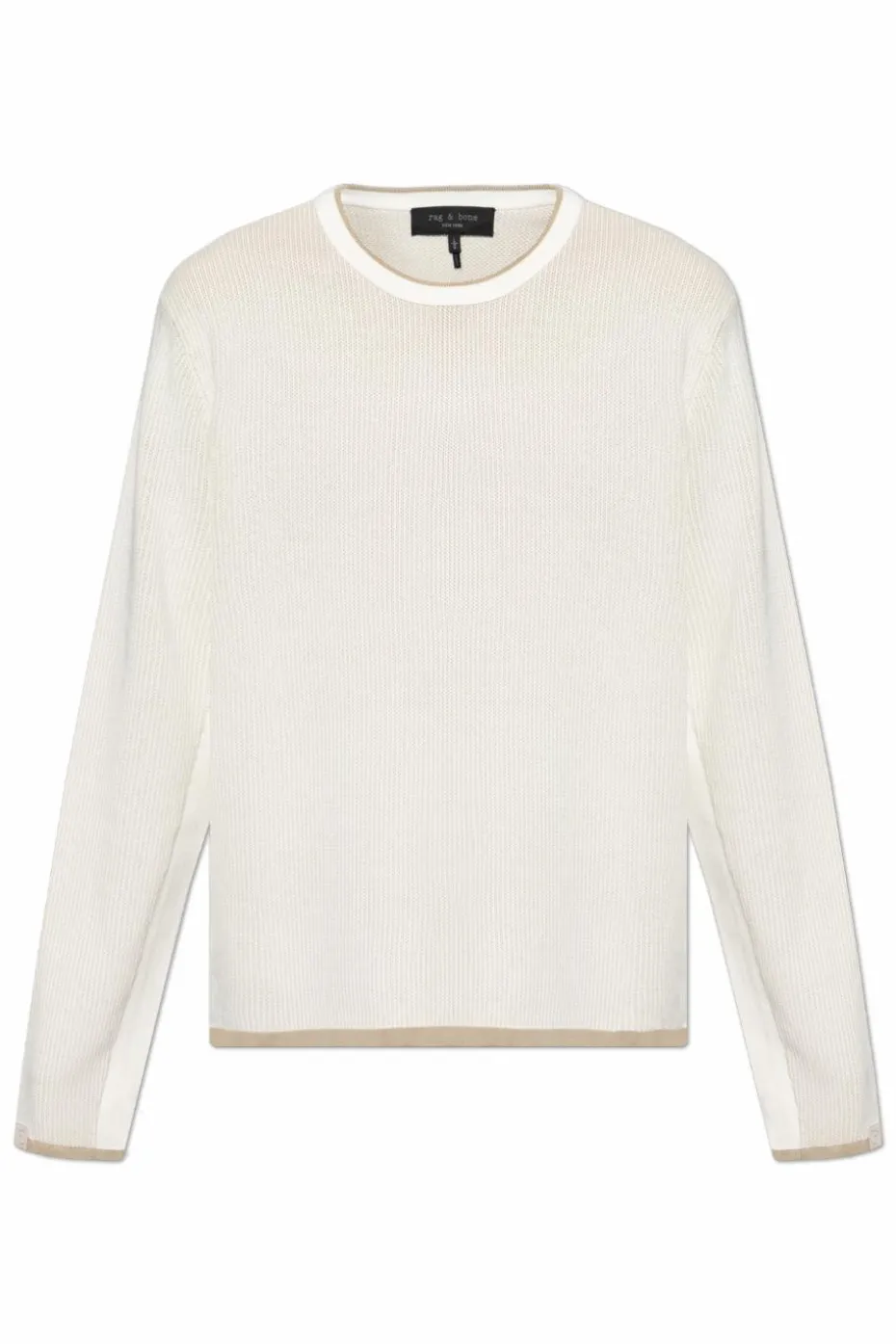 Rag & Bone cream Crew Neck Sweater