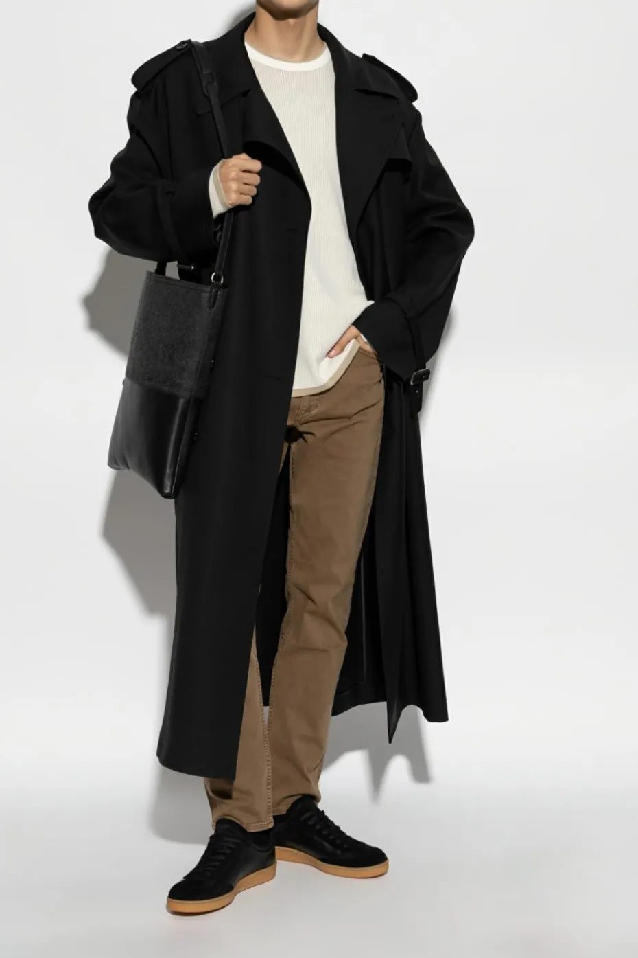 Rag & Bone cream Crew Neck Sweater