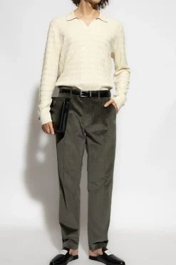 Rag & Bone GREEN Corduroy trousers