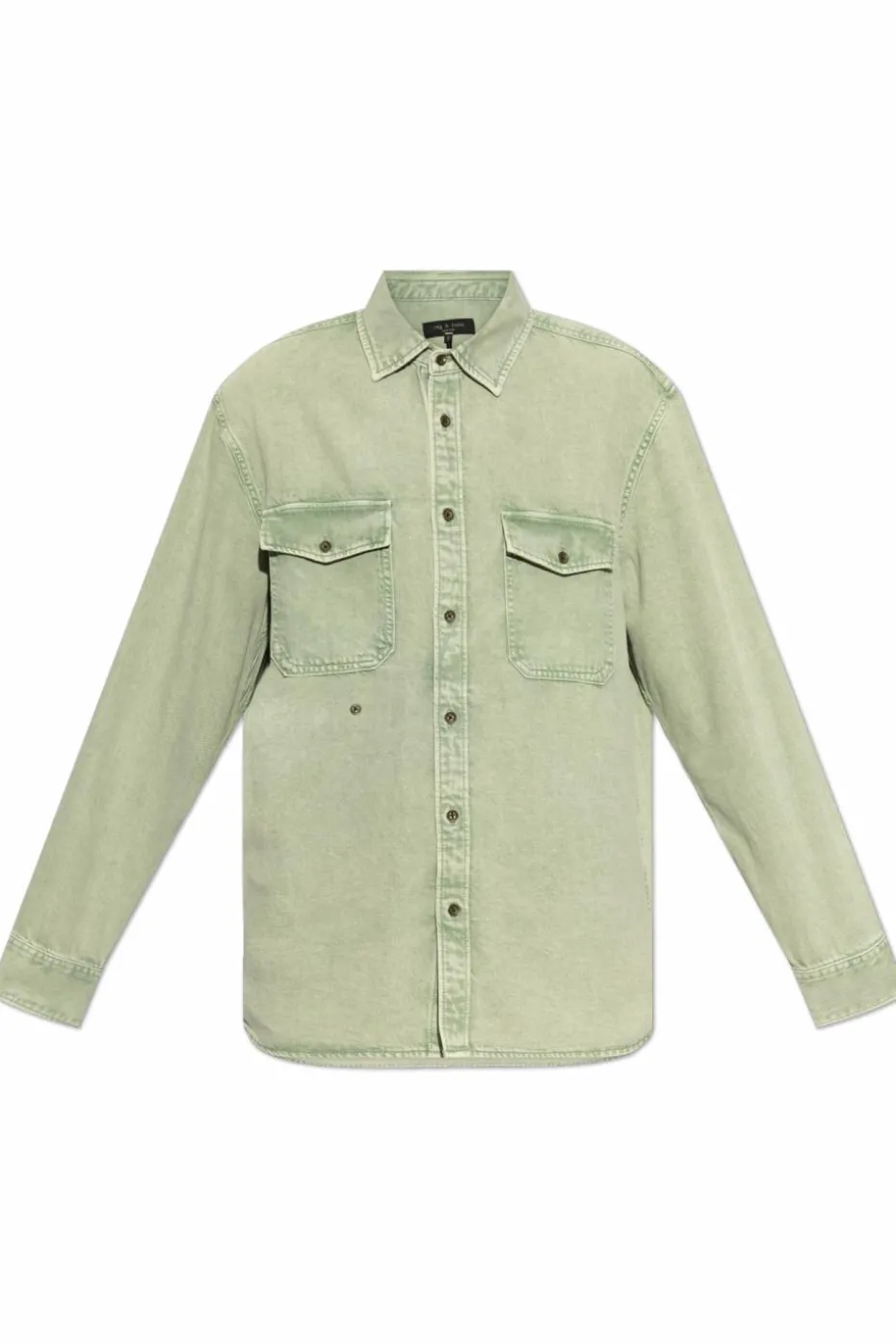 Rag & Bone GREEN Denim shirt