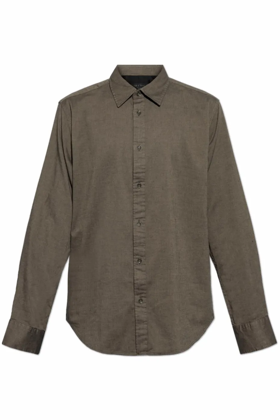 Rag & Bone GREEN Shirt Army