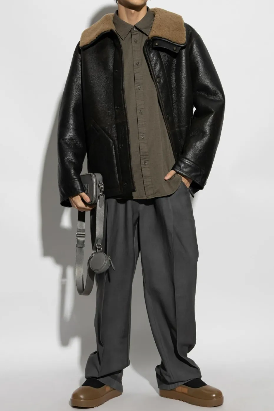 Rag & Bone GREEN Shirt Army