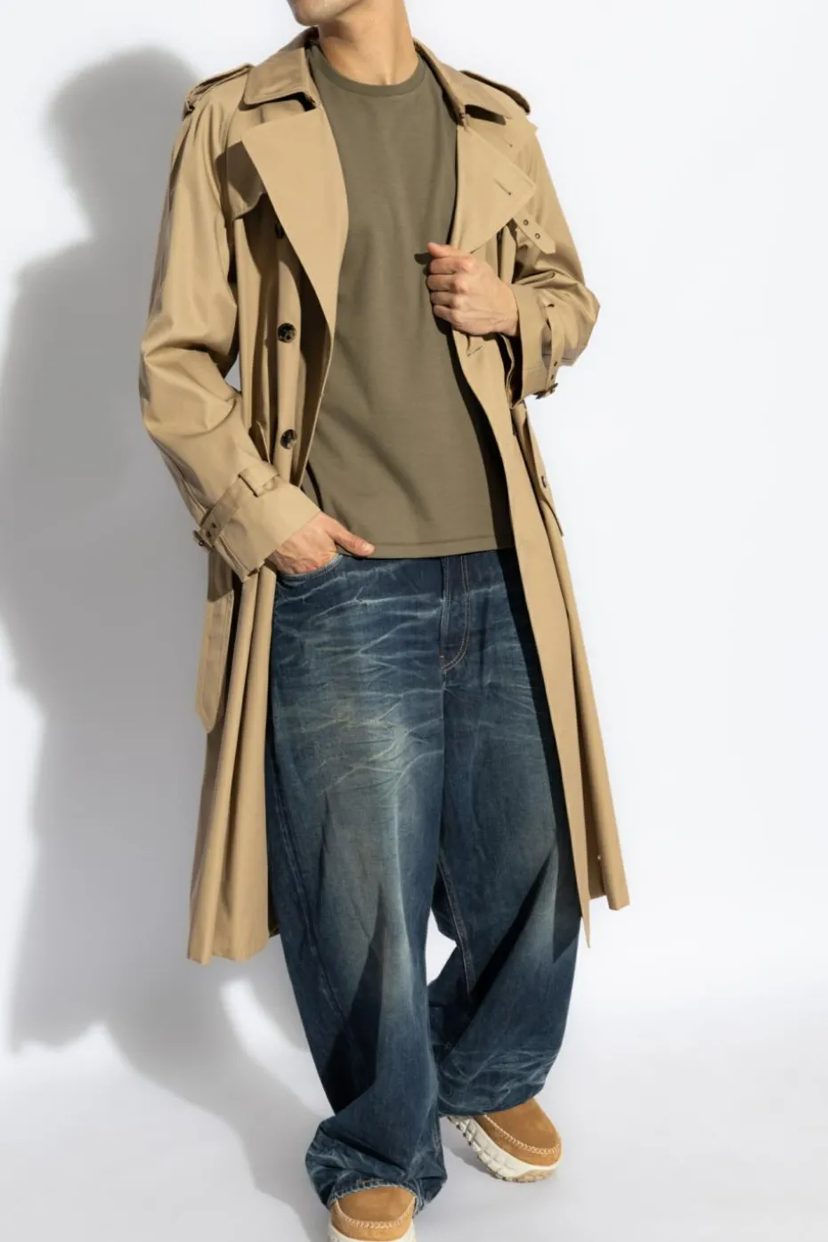 Rag & Bone GREEN T-shirt Pima
