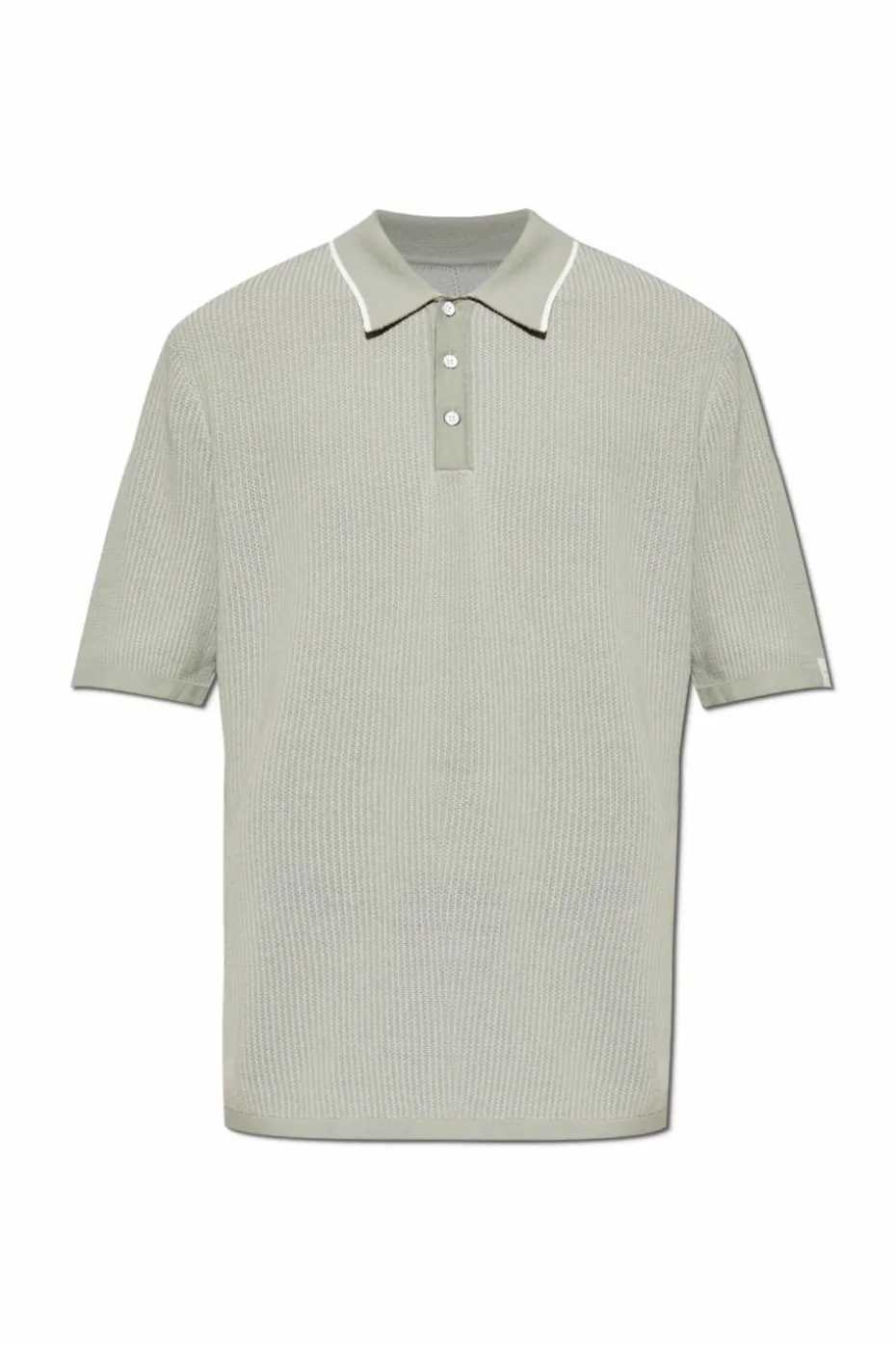 Rag & Bone GREY Polo with logo patch