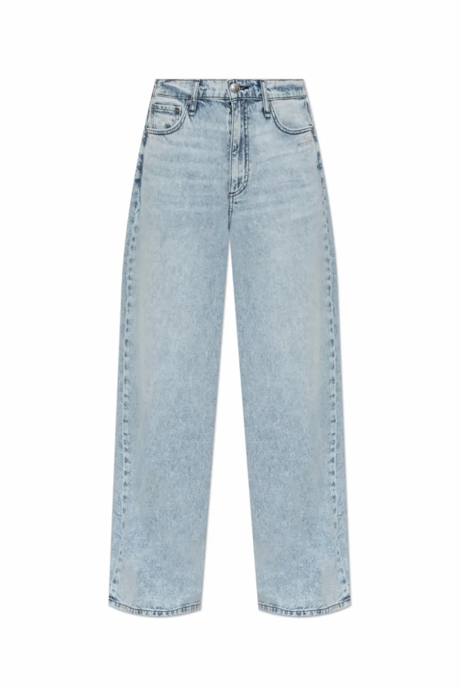 Rag & Bone GREY Wide-leg jeans Featherweight Sofie