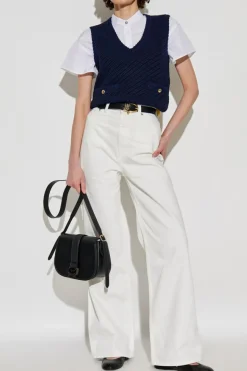Rag & Bone NAVY BLUE Vest with pockets
