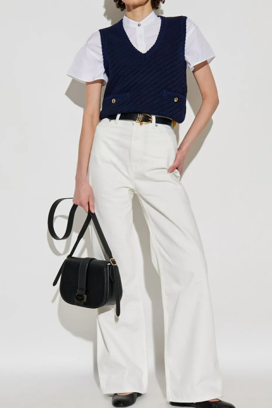 Rag & Bone NAVY BLUE Vest with pockets