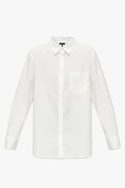 Rag & Bone WHITE āMaxineā cotton shirt