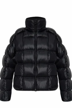 RAXXY BLACK Down jacket with hood