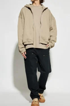 Represent beige Hoodie