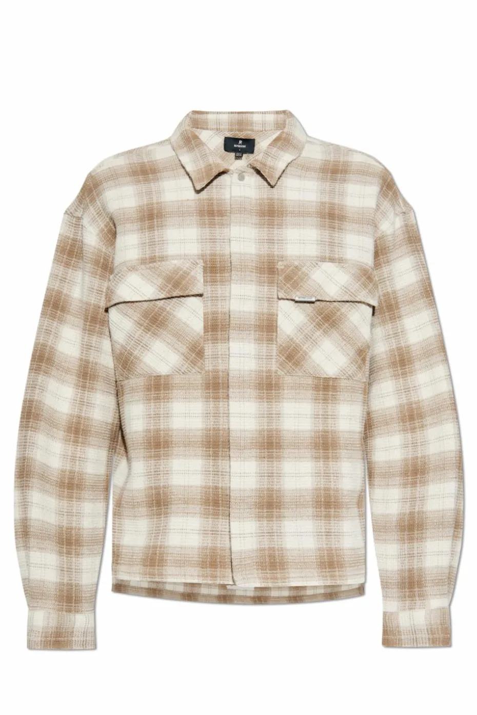 Represent beige Shirt Waffle