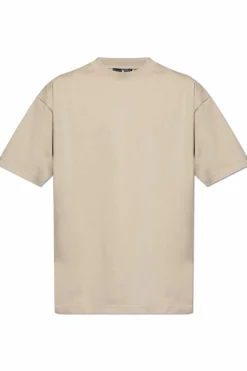Represent beige T-shirt with logo
