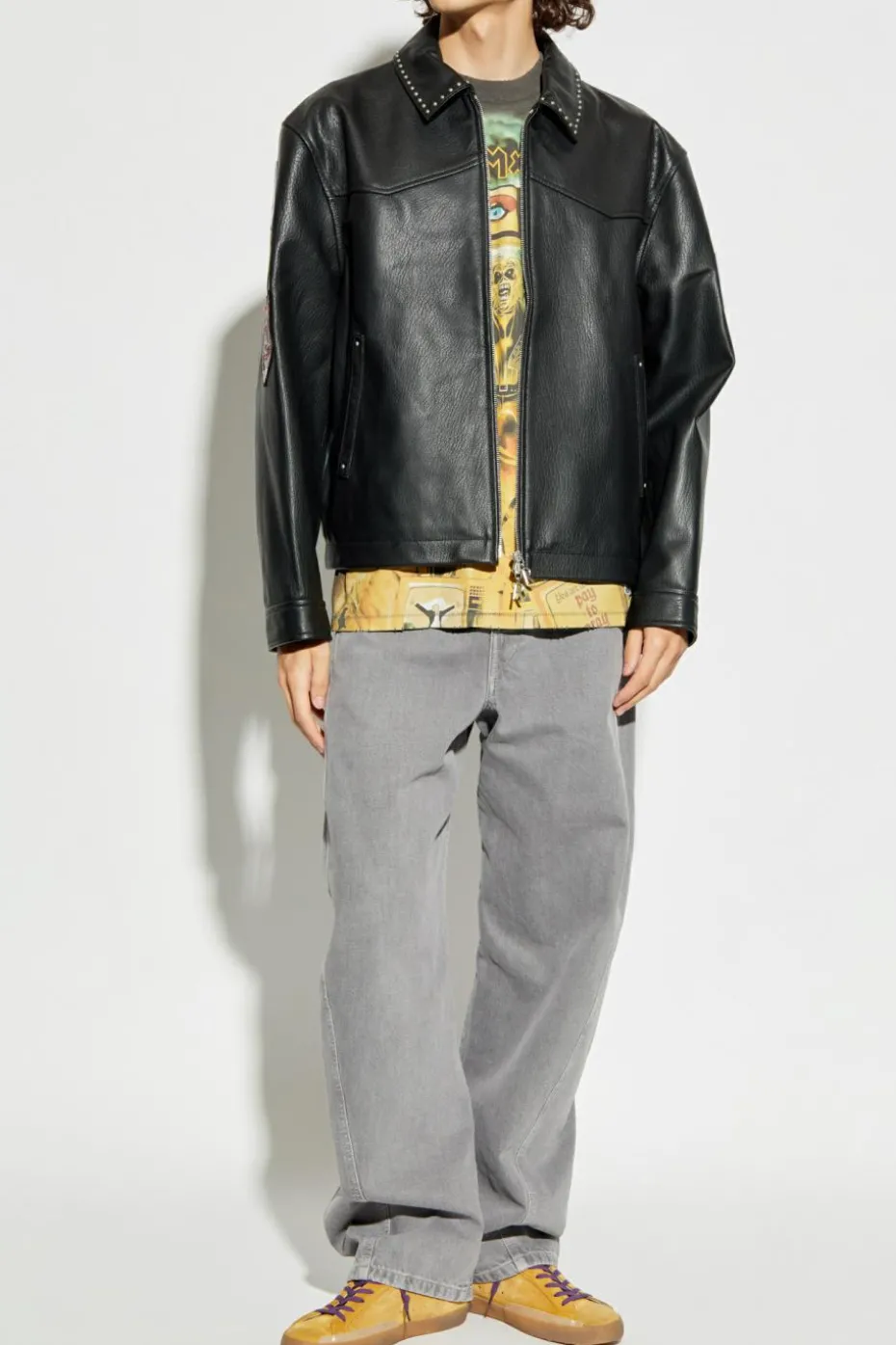 Represent BLACK Leather jacket