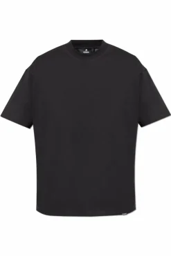 Represent BLACK Oversized "Initial" T-shirt