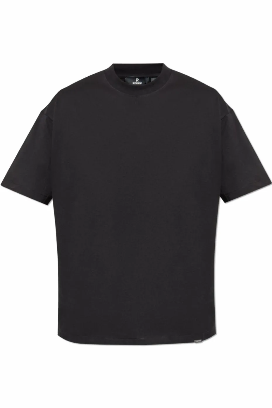 Represent BLACK Oversized "Initial" T-shirt