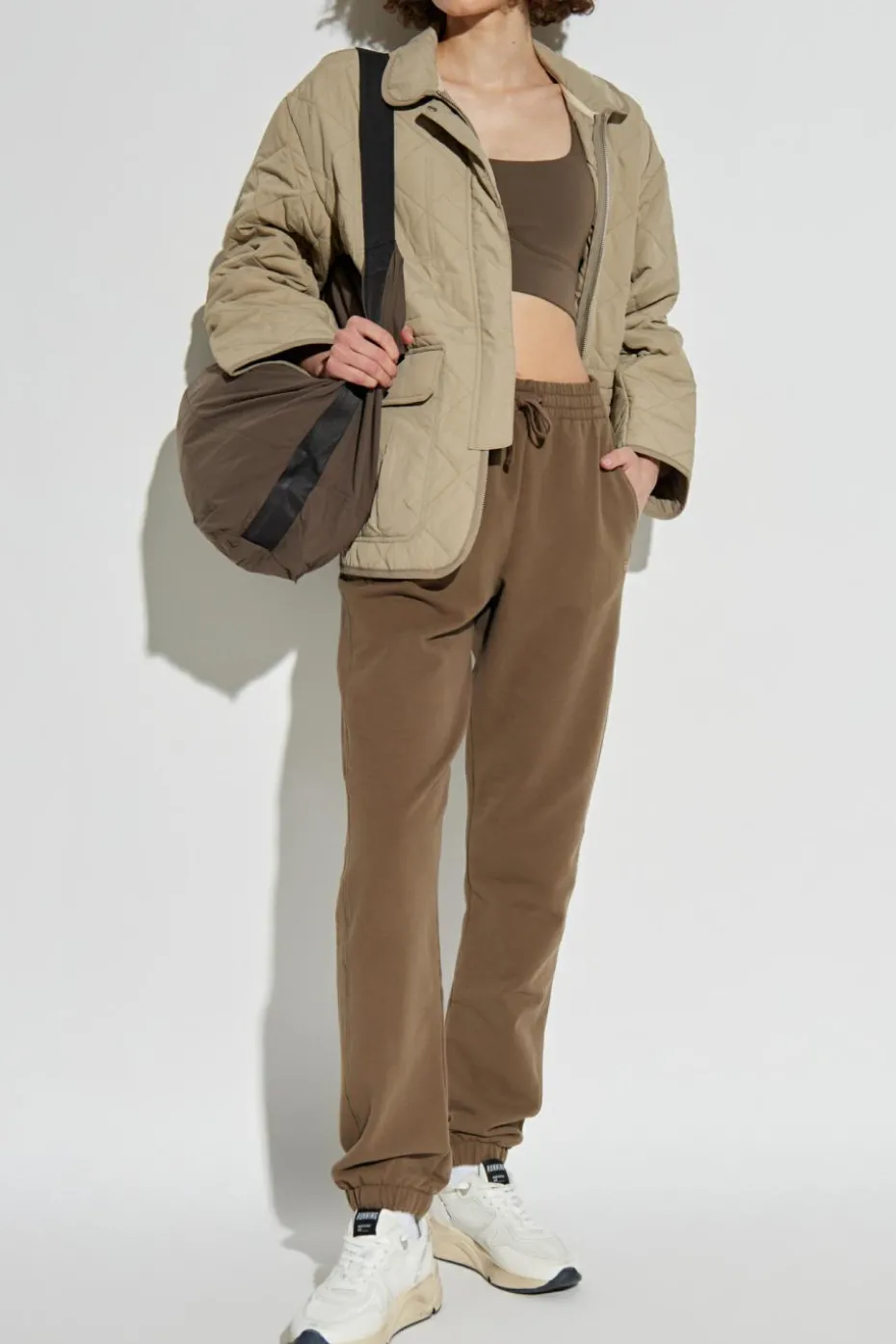 Rethinkit Studios BROWN Training top "Sienna"