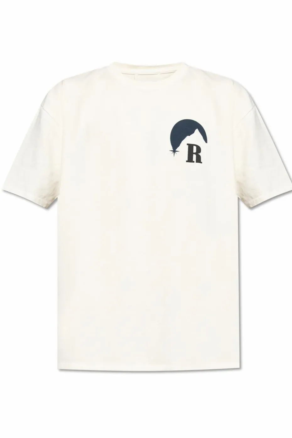 Rhude cream Printed T-shirt