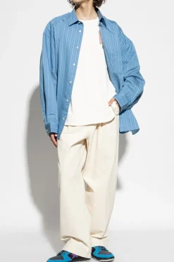 Rhude WHITE T-shirt with print