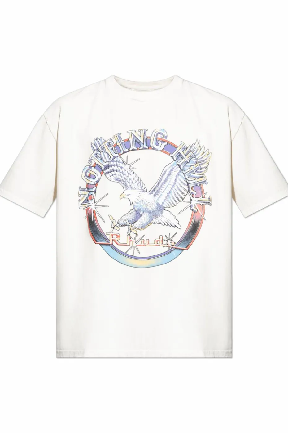 Rhude WHITE T-shirt with print