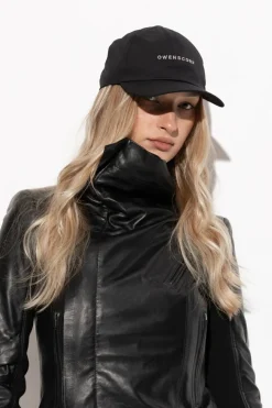 Rick Owens BLACK Baseball cap