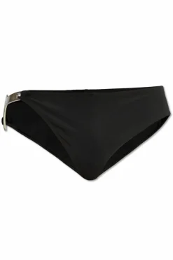 Rick Owens BLACK Briefs with appliquƩ