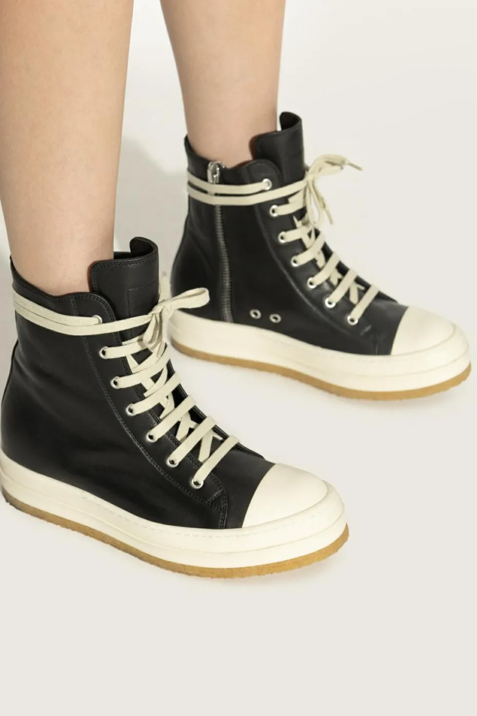 Rick Owens BLACK "Creep" sports shoes