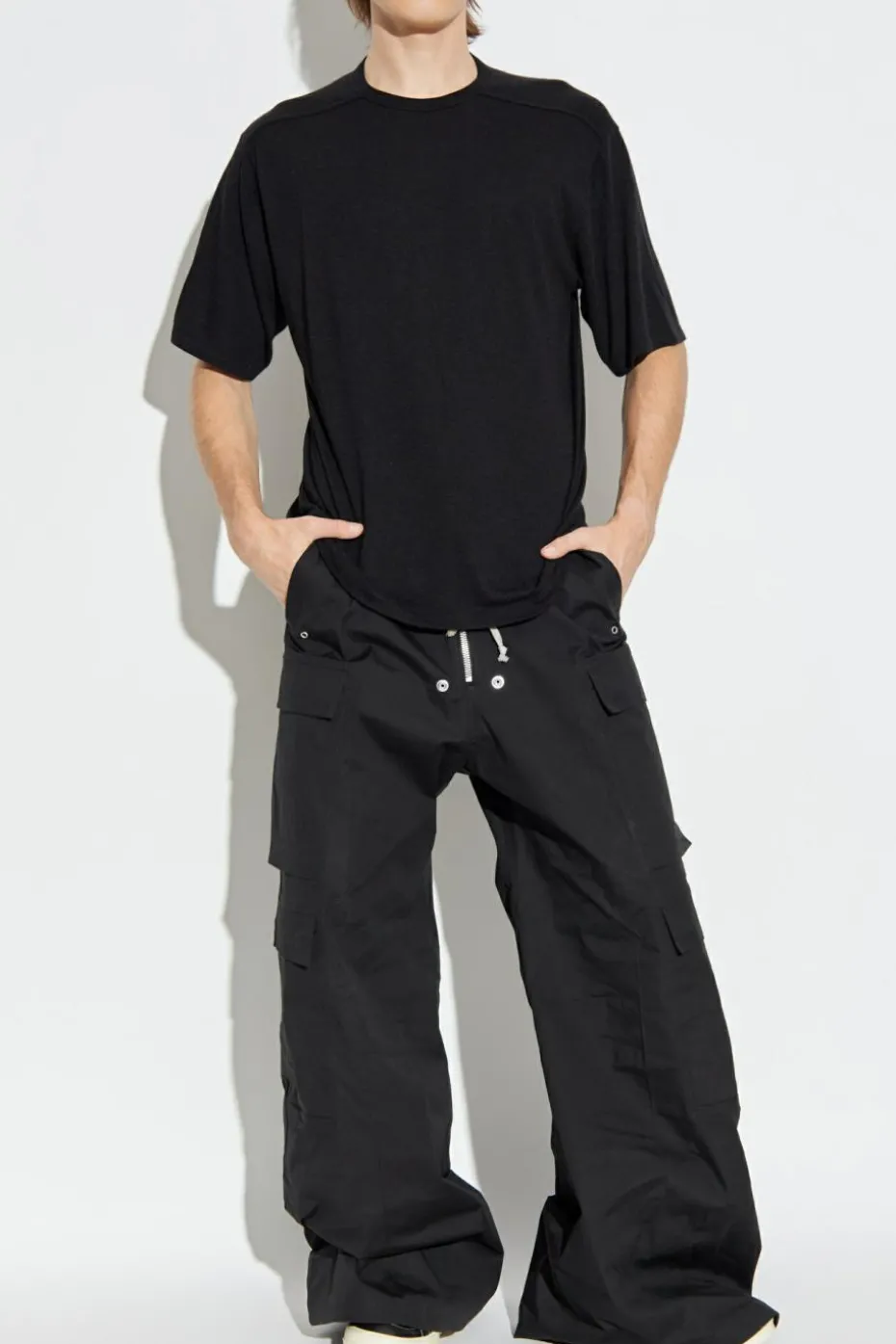 Rick Owens BLACK Crew-neck T-shirt