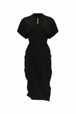 Rick Owens BLACK Dress Wrap