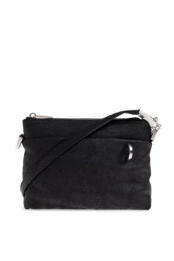 Rick Owens BLACK Leather bag `Small Adri`