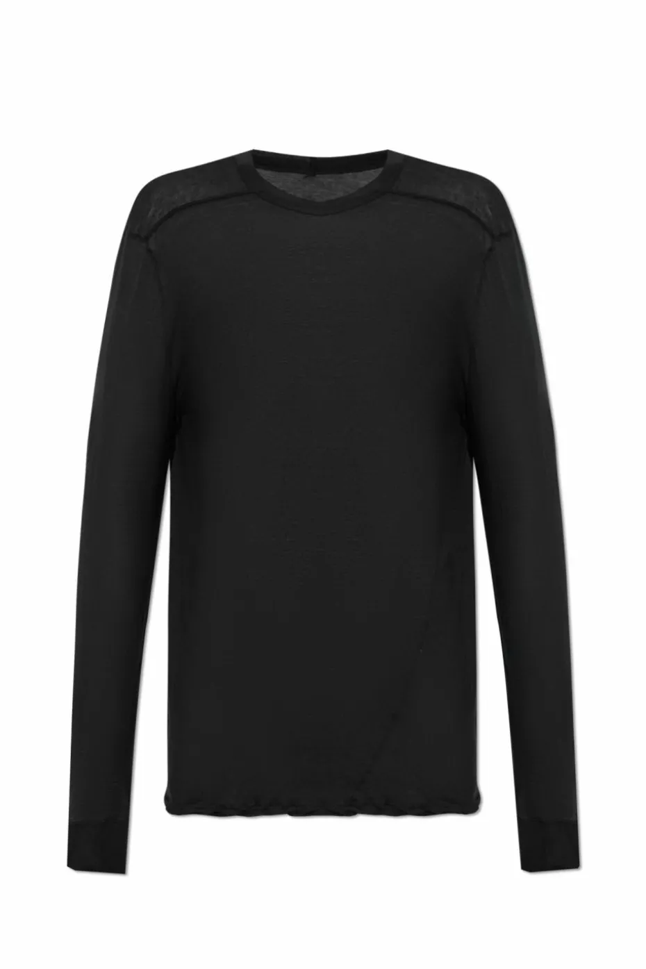 Rick Owens BLACK Long sleeve T-shirt
