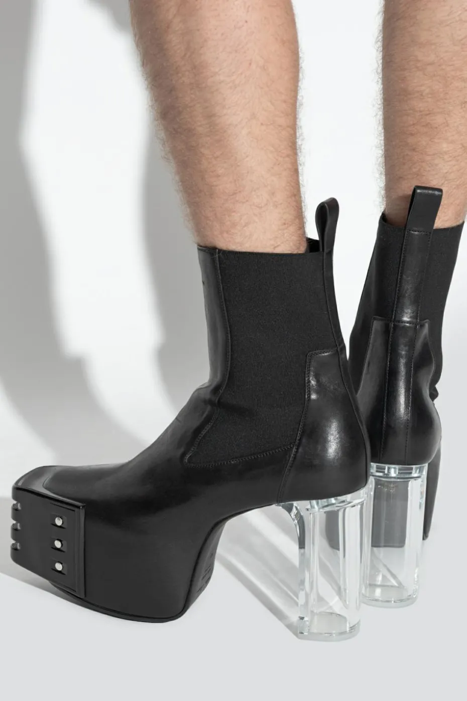 Rick Owens BLACK Platform shoes