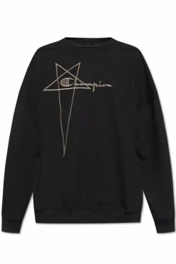 Rick Owens BLACK Rick Owens x Champion