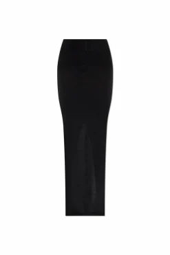 Rick Owens BLACK Skirt Pillar