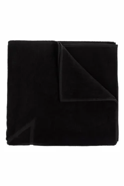 Rick Owens BLACK Towel with logo