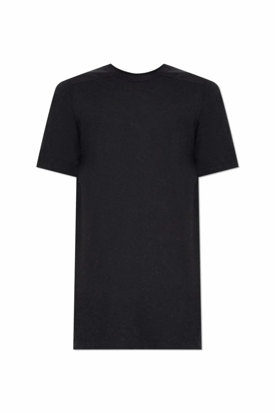 Rick Owens BLACK T-shirt with a crew neck
