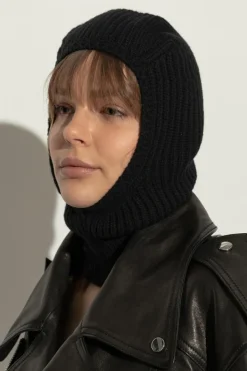 Rick Owens BLACK Wool beanie