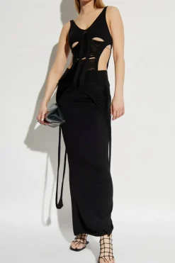 Rick Owens BLACK Wool top Tanja Long