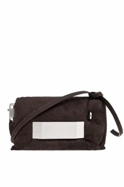 Rick Owens BROWN Shoulder bag "Pillow Griffin"