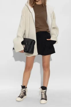 Rick Owens BROWN Top 'Cropped Level T'