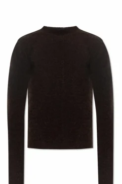 Rick Owens BROWN Wool sweater
