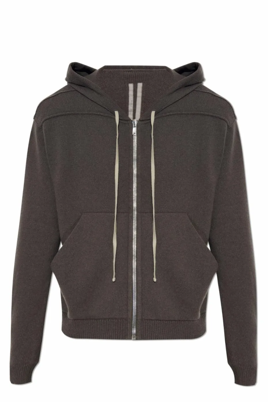 Rick Owens BROWN Zipped sweatshirt