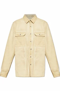Rick Owens DRKSHDW beige Denim shirt