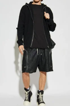 Rick Owens DRKSHDW BLACK T-shirt "Level T"
