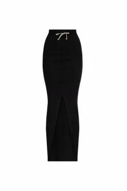 Rick Owens DRKSHDW BLACK Skirt "Spft Edfu"