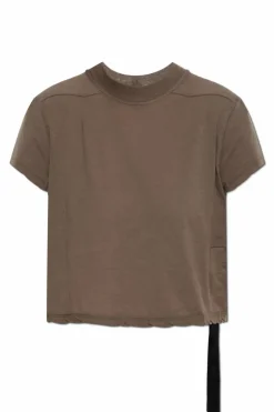 Rick Owens DRKSHDW BROWN Short T-shirt